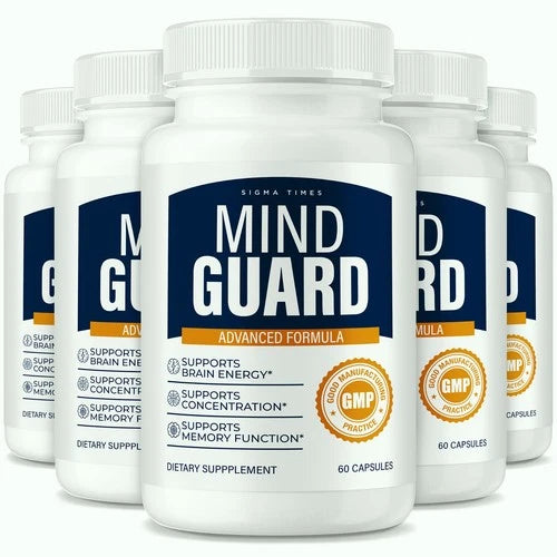 (5 Pack) Mind Guard Brain Supplement - MindGuard Cognitive Support for Memory
