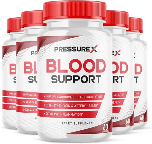 Pressure X Pills - Pressure X Pills For Blood Sugar Support ORIGINAL - 5 Pack