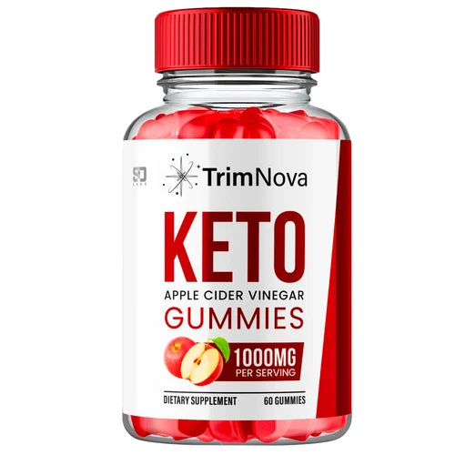 TrimNova Keto ACV Gummies - For Weight Management & Healthy Body - 60 Gummies