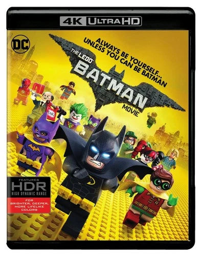 The LEGO Batman Movie 4K UHD Blu-ray Will Arnett NEW