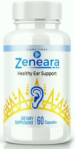 Zeneara Healthy Ear Support Pills for Enhanced Hearing & Reduced Inflammation 60
