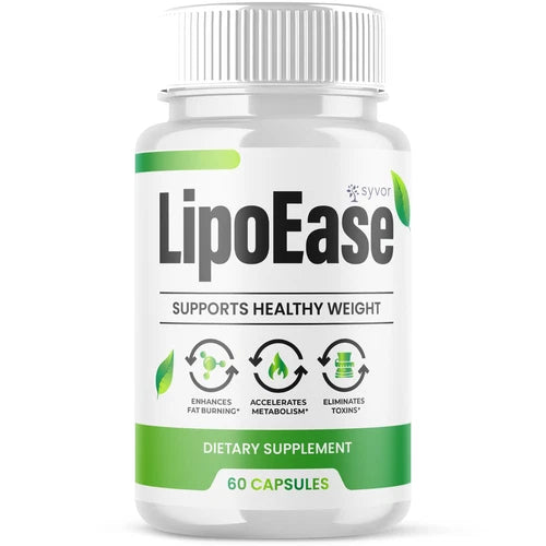 (1 Pack) LipoEase Advanced Formula Natural Energy & Fitness Vitamin 60 Capsules
