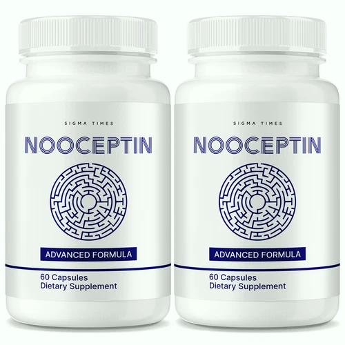 (2 Pack) Nooceptin - Cognitive Enhancer Capsules for Cognition and Focus