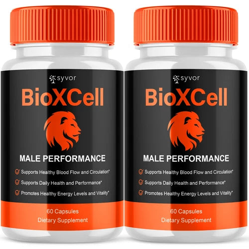 Bio X Cell Pills for Men BioX Cell Advanced Male Support Supplement 120 Capsules