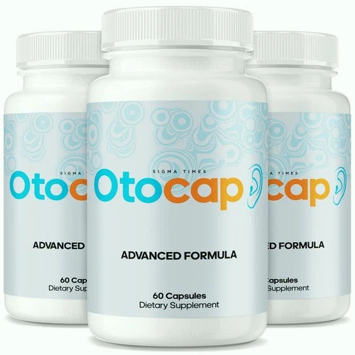 (3 Pack) Otocap Capsules - Natural Ear Health Support For Clear Hearing