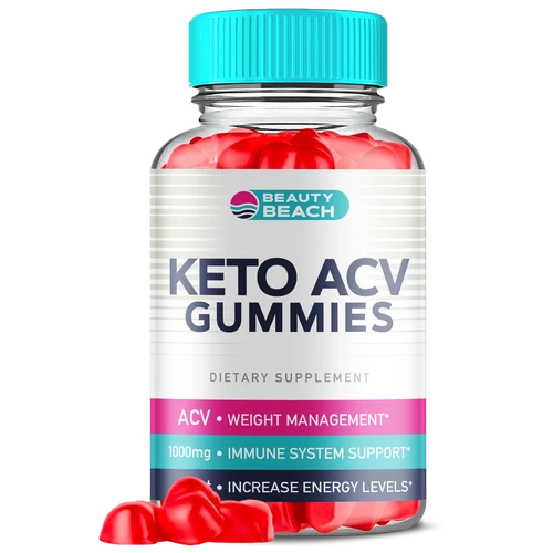 Beauty Beach Keto Gummies - Beauty Beach ACV Gummys Weight Loss ORIGINAL- 1 Pack