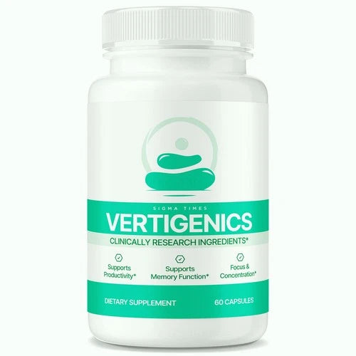 Vertigenics Capsules to Support The Body’s Balance System & Dizziness 60ct