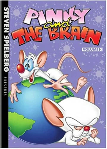 Steven Spielberg Presents Pinky and The Brain Season three DVD Maurice LaMarch