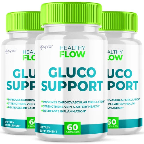 (3 Pack) Healthy Flow Blood Advanced, HealthyFlow Support Supplement 180 Capsule