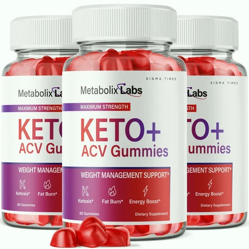 (3 Pack) Metabolix Labs Keto Gummies, Metabolix Labs Keto ACV For Weight Loss