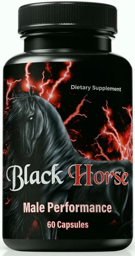 Black Horse Pills for Men ed, BlackHorse to Boost Energy & Vitality 60ct