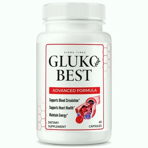 GlukoBest Capsules – Gluko Best Heart Health Support for Balanced Levels (60ct)