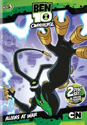 Cartoon Network Classic Ben 10 Omniverse Aliens at War DVD