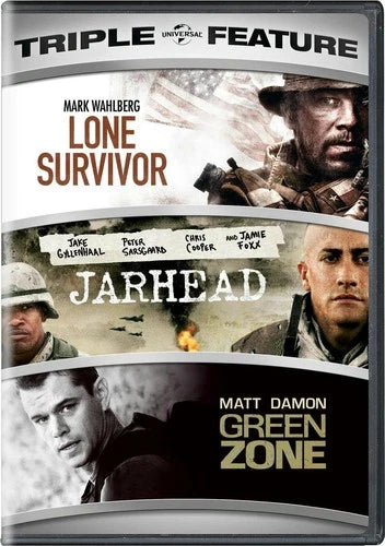 Lone Survivor / Jarhead / Green Zone DVD Mark Wahlberg