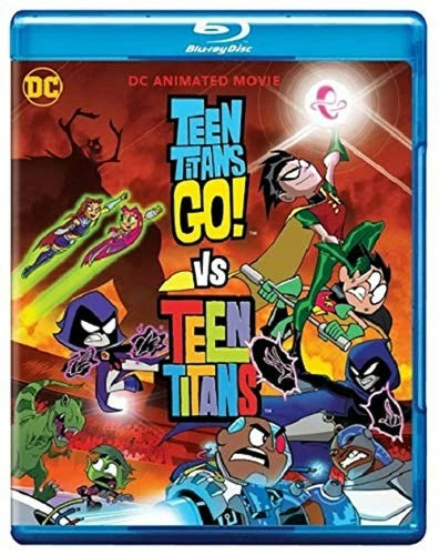 Teen Titans Go! Vs Teen Titans Blu-ray Scott Menville