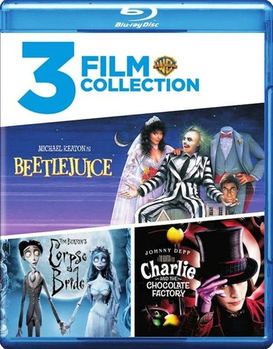 Beetlejuice / Charlie and the Chocolate Factory / Corpse Bride Blu-ray