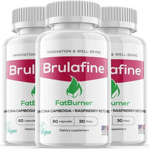 Brulafine Keto Capsules - Brulafine Supplement For Weight Loss ORIGINAL - 3 Pack
