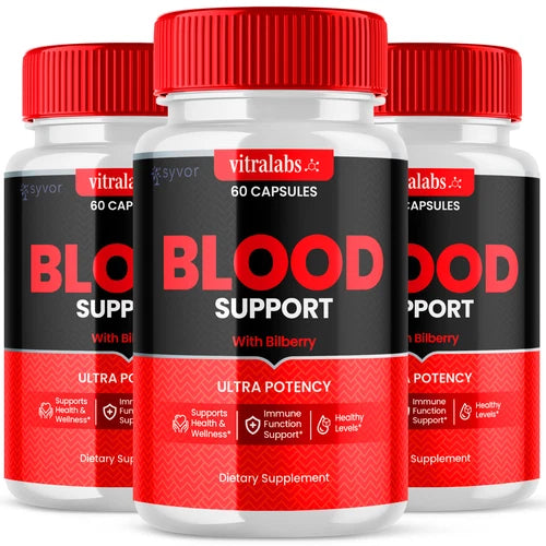 (3 Pack) Vitralabs Blood Pills, Blood Sugar Health Support Formula, 180 Capsules