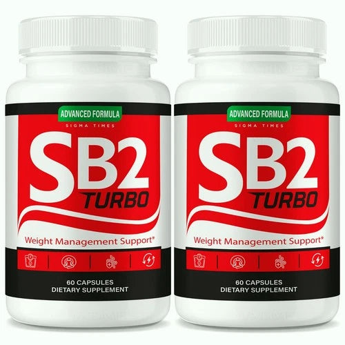 (2 Pack) SB2 Turbo Capsules - Premium SB2Turbo for Healthy Weight Loss