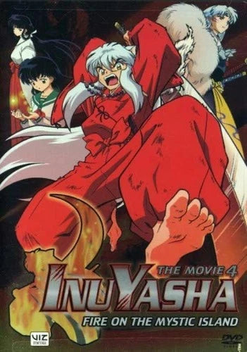 Inuyasha The Movie 4 Fire on the Mystic Island DVD
