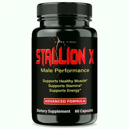 Stallion X for Men,  StallionX Male Performance Support 60ct