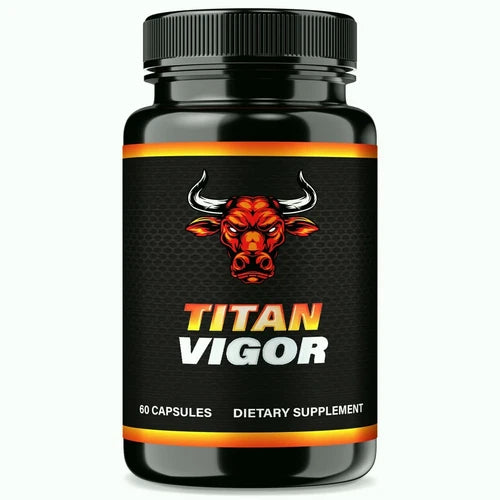 Titan Vigor for Men, Male Energy & Vitality Pills, Advanced Formula 60ct