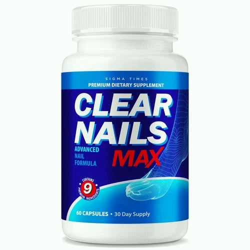 Clear Nails Max Pills for Optimal Nail Health and Strength 60ct