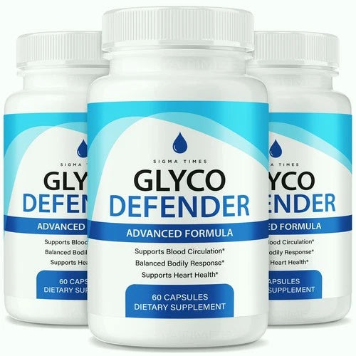(3 Pack) Glyco Defender Capsules, GlycoDefender Blood Circulation Health Support