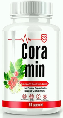 Coramin Advanced Blood Support Pills for Healthy Blood Levels & Circulation 60ct