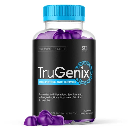 (1 Pack) TruGenix Gummies For Men - Advanced Formula Vitamin Supplement 60 Gums