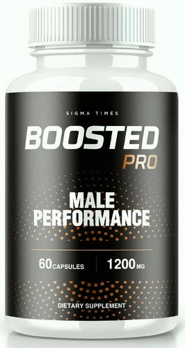 Boosted Pro Pills for Men, Supports T-Levels and Boosts Energy 60ct