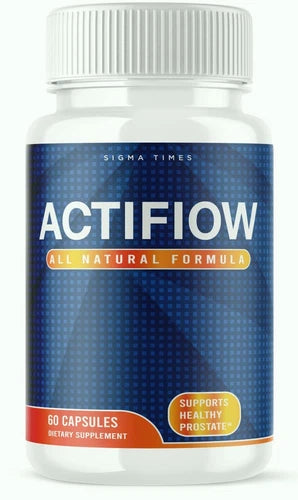 Actiflow Prostate Supplement to Prevent Low Libido and Lack of Energy 60ct