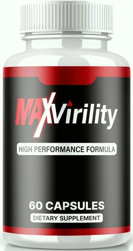 Max Virility Male Health Pills to Boost Stamina and Energy Levels 60ct