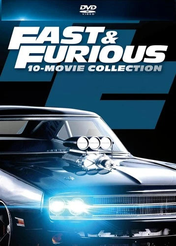 Fast & Furious 10-movie Collection DVD Paul Walker