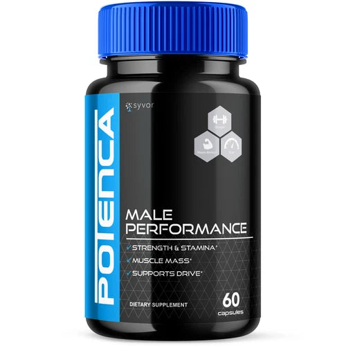 Potenca for Men Advanced Vitality Support Formula Supplement 60 Capsules