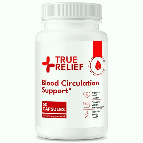 True Relief Glycogen Support Capsules for Blood Circulation and Balance 60ct