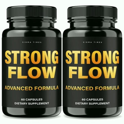 (2 Pack) Strong Flow - Strong Flow Prostate Pills for Men