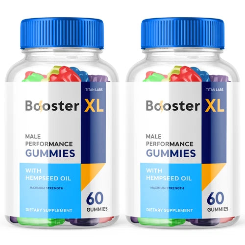 Booster XL Male Gummies - Maximize Vitality and Performance (2 Pack)