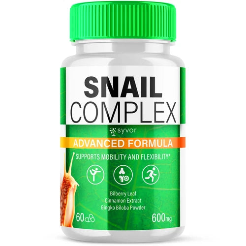 Snail Complex Joint Support Pill Freedom to Move Vitamin Formula 60 Capsules