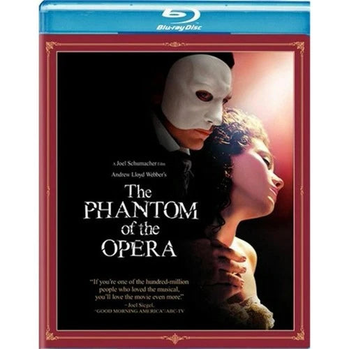 The Phantom of the Opera Blu-ray Gerard Butler