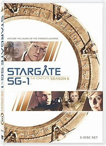 Stargate SG1 Season 6 DVD Richard Dean Anderson