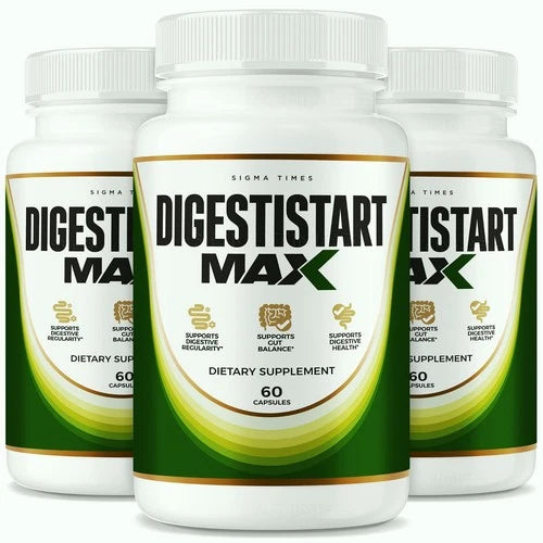 (3 pack) Digestistart Max - Digesti Start Max Cleanse & Detox Support for Gut