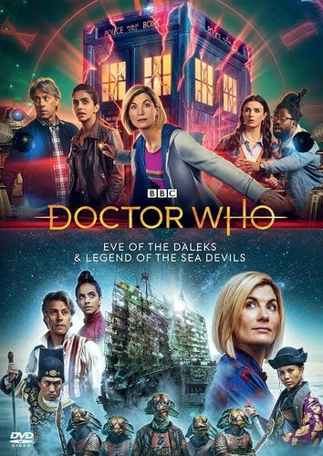 Doctor Who Eve of the Daleks & Legend of the Sea Devils DVD Jodie Whitta