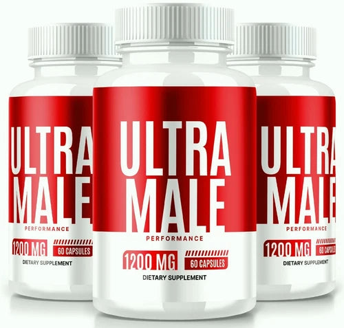 (3 Pack) Ultra Male Advanced Male Health Pills to Boost Vitality and Performance
