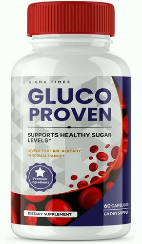 (1 Bottle) Gluco Proven Capsules - Gluco Proven Advanced Formula Supplement