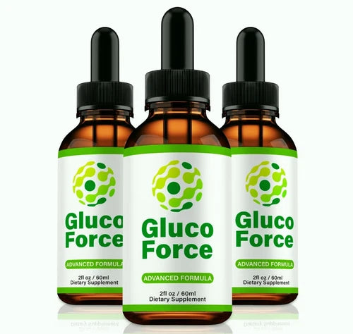 (3 Pack) Gluco Force Drops to Support Stable Blood Levels & Circulation