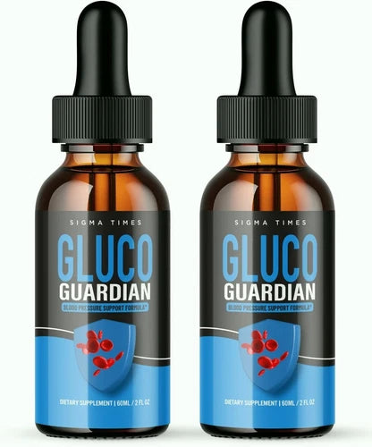 (2 Pack) Gluco Guardian Drops to Support Blood Levels and Heart Health