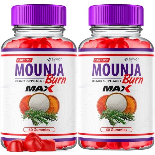 (2 Pack) Mounja Burn Max Keto ACV Gummies 1000MG Max Formula Vitamin 120 Gummies