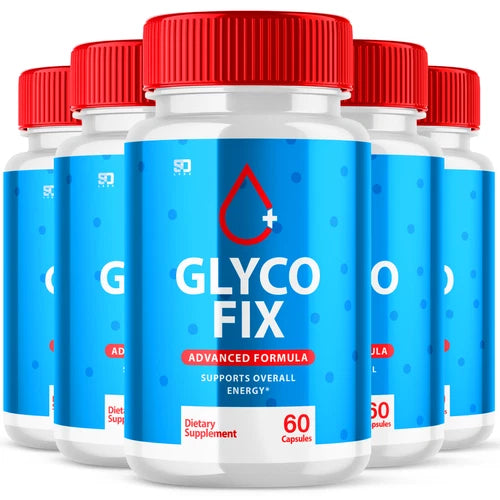 (5 Pack) Glyco FIx Pills - Glyco Fix Blood Sugar Health Support Formula 300ct